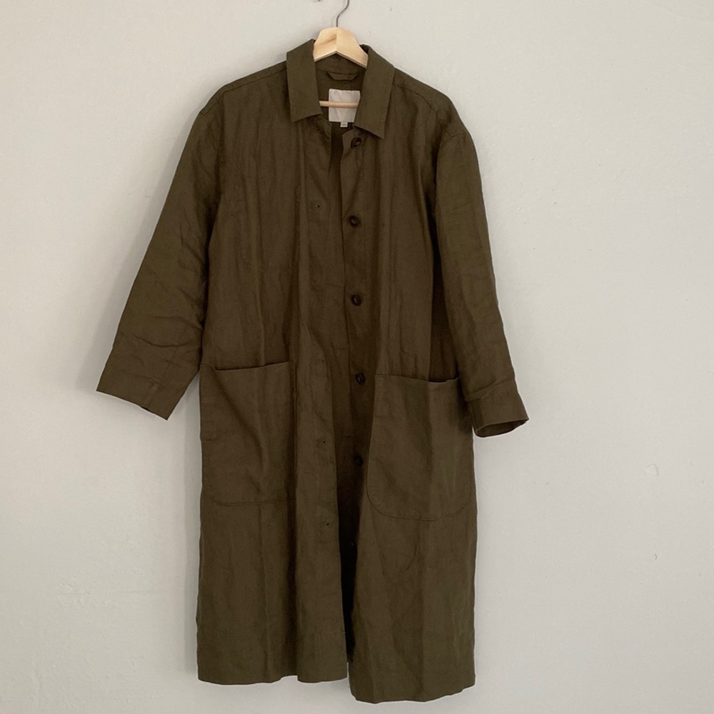 Madewell nwt 100% Fair Trade Linen Duster